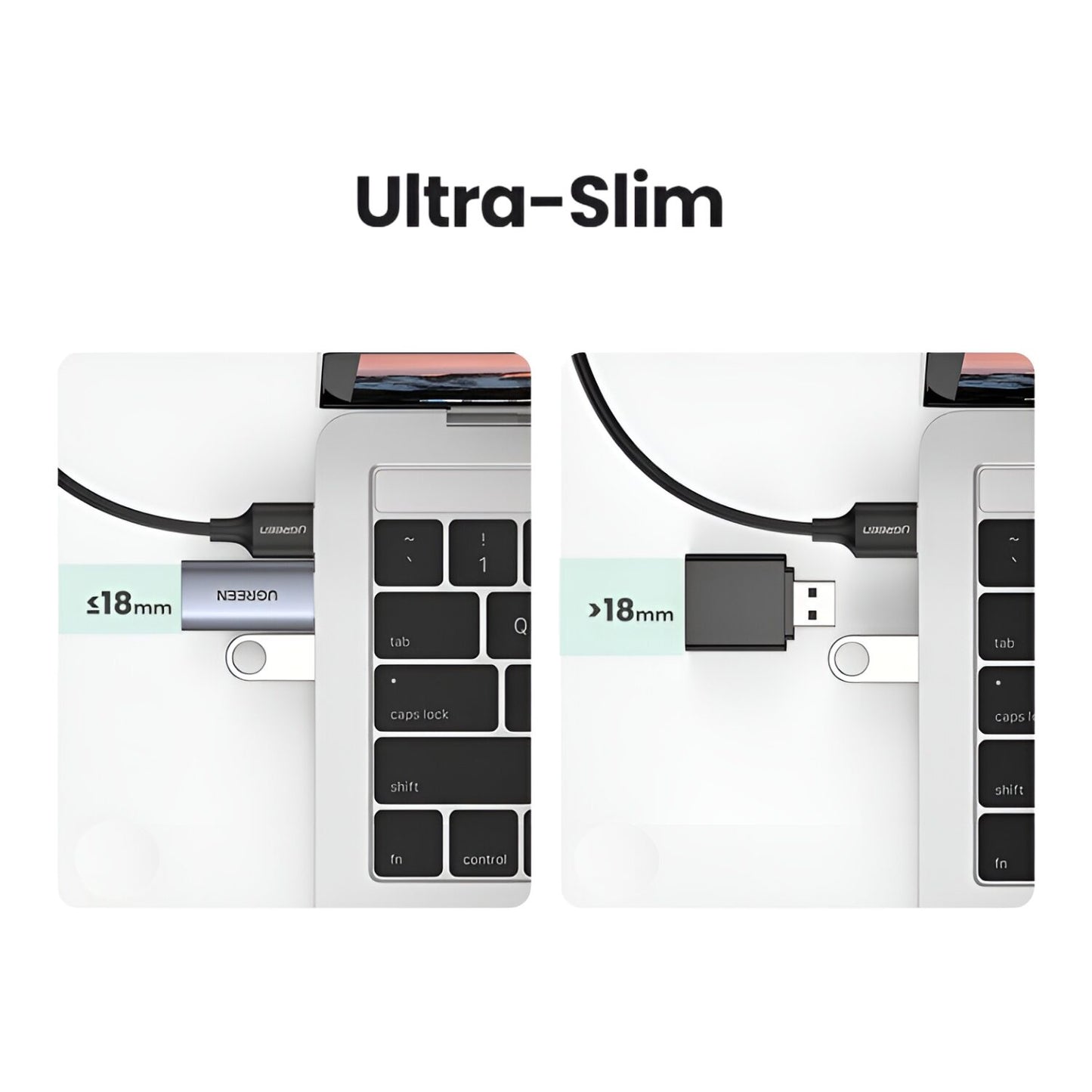 UGREEN CM383-80864 USB-A to 3.5mm Audio Jack External Sound Adapter – Silve